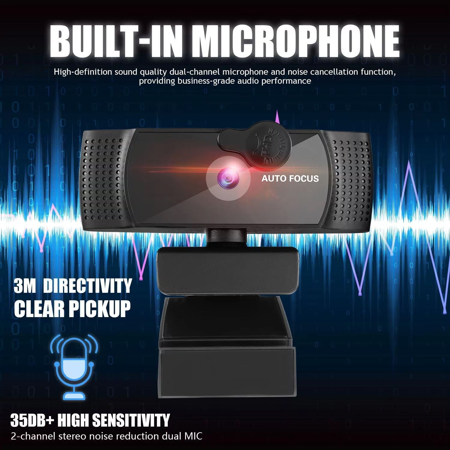 VyziSpek Professional 4K Ultra-HD Webcam