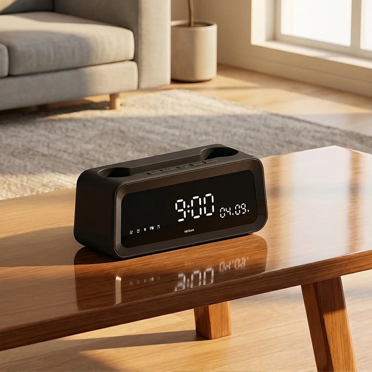 WakeTunex Smart Alarm Clock Radio with Hi-Fi Bluetooth Speaker