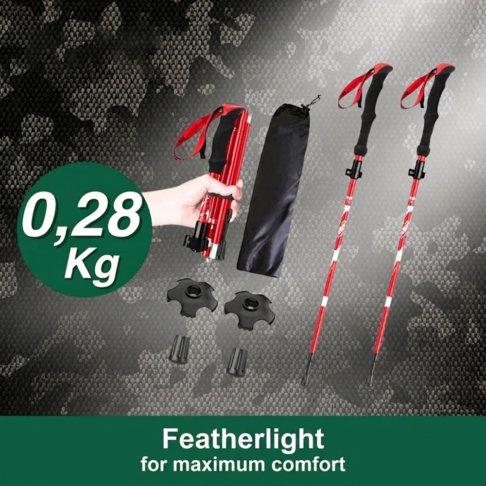 WalkiPole Collapsible Trekking Poles
