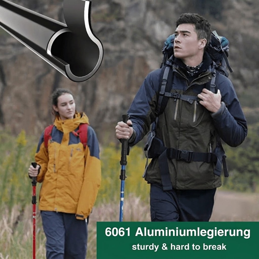 WalkiPole Collapsible Trekking Poles