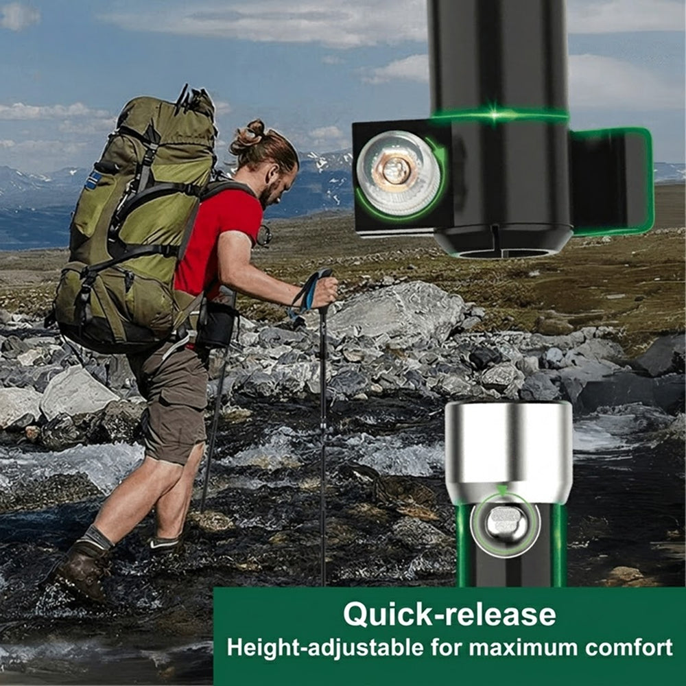 WalkiPole Collapsible Trekking Poles