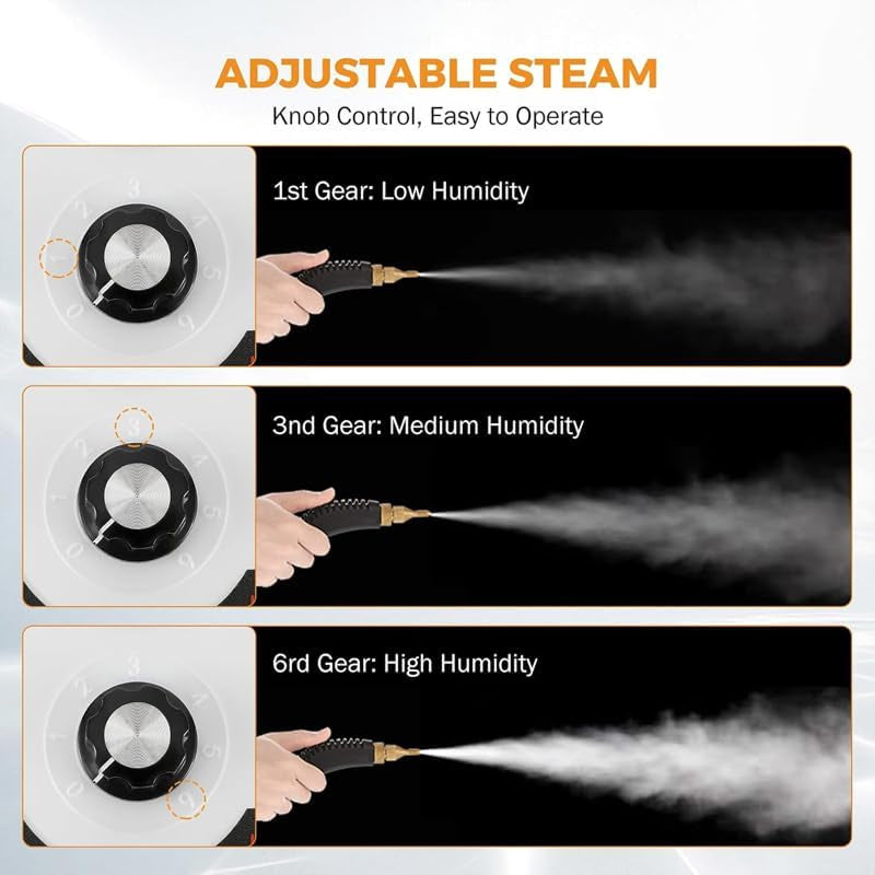 WashySy 2500W High Pressure Handheld Steam Cleaner