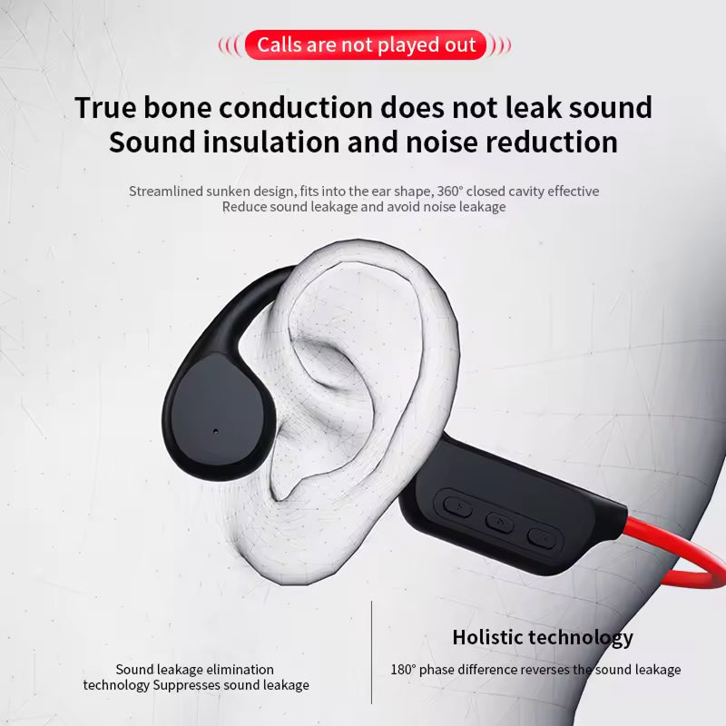 WavxBuds IPX8 Waterproof Bone Conduction Headphones