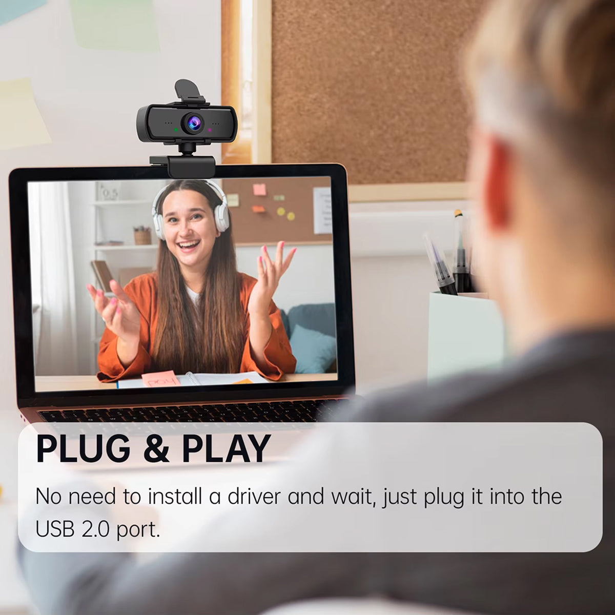 WeStrepot 1440p HD Professional Streaming Webcam