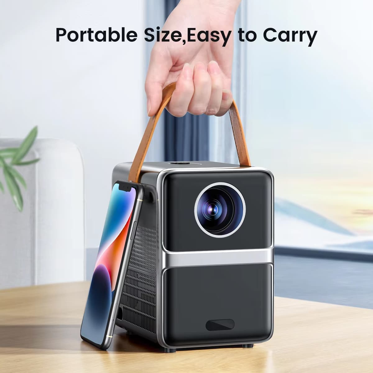 WeezoRix Portable HD Garden Projector with Electric Focus