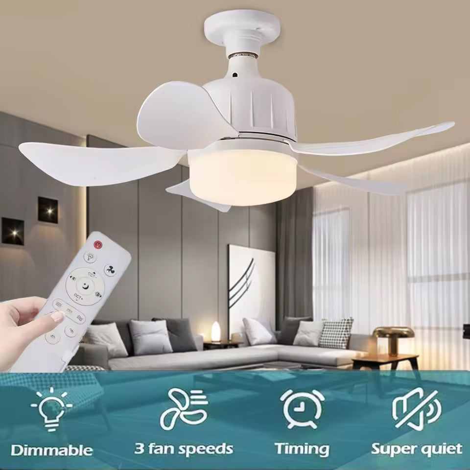 WhireeLux Socket Fan Light