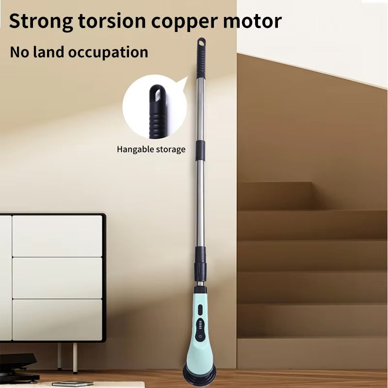 Whirlkle Cordless Electric Spin Scrubber for Deep Bathroom & Tile Cleaning