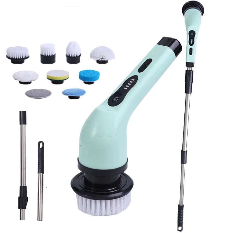 Whirlkle Cordless Electric Spin Scrubber for Deep Bathroom & Tile Cleaning