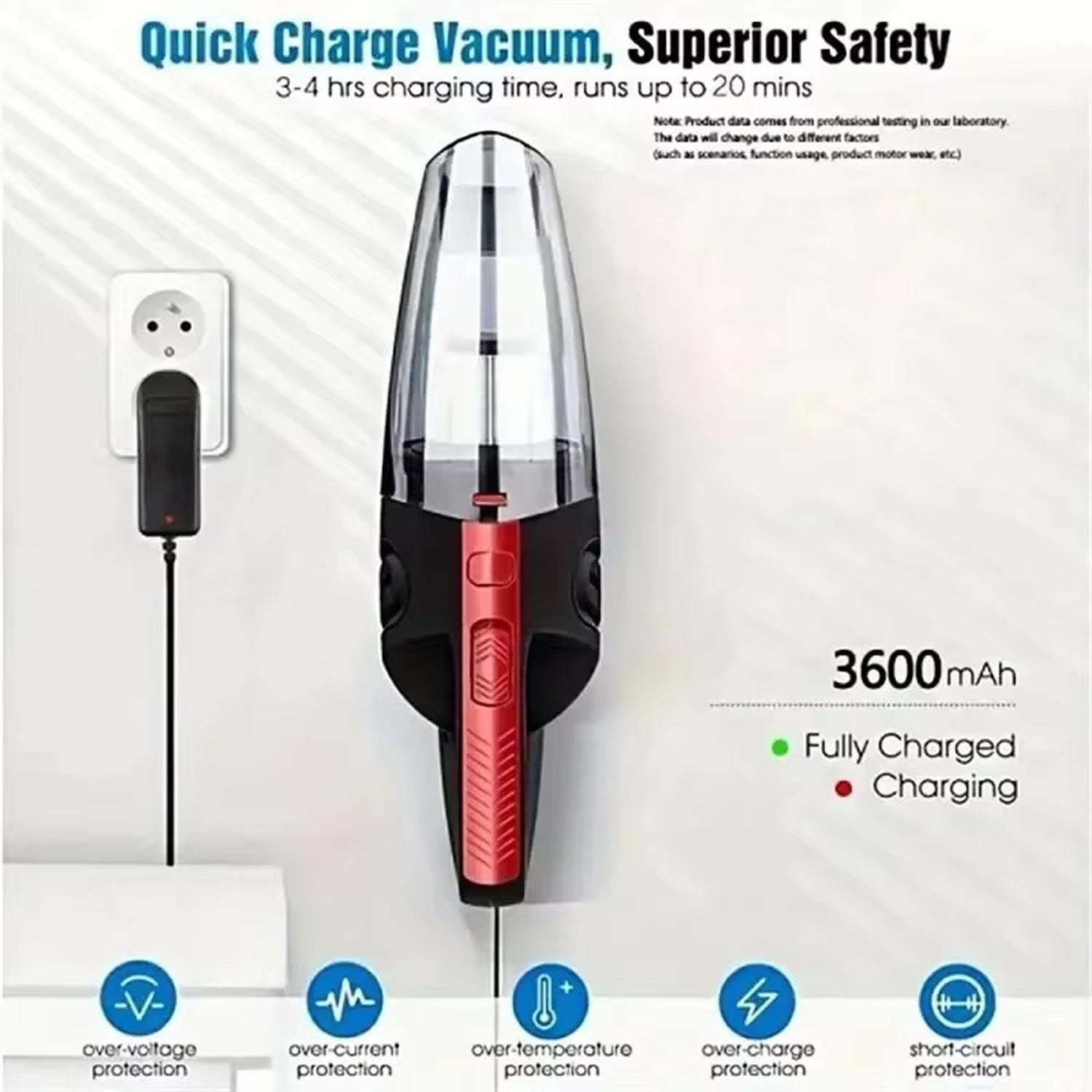 WhistPur 5KPA Cordless Handheld Vacuum for Pet Hair
