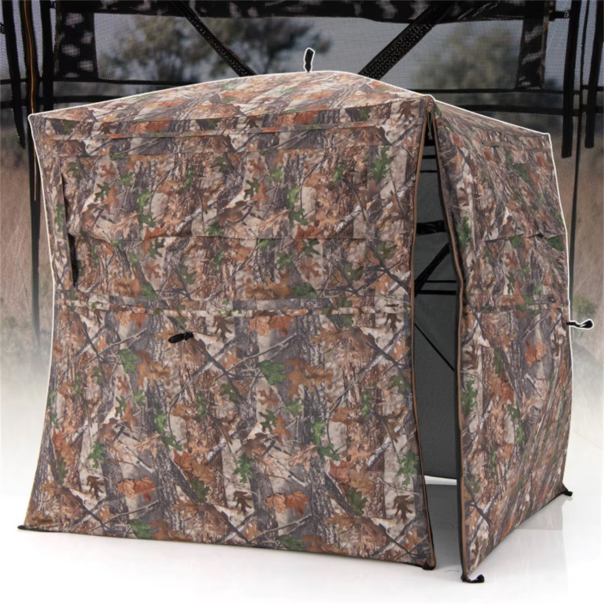 HisisBus 360-Degree See-Through Hunting Ground Blind