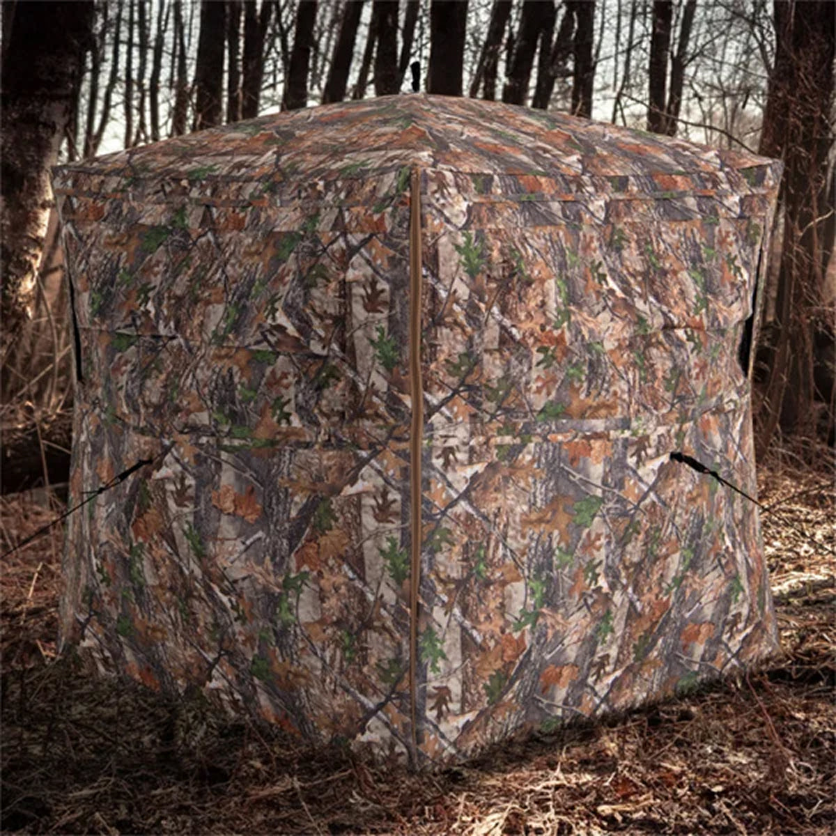 HisisBus 360-Degree See-Through Hunting Ground Blind