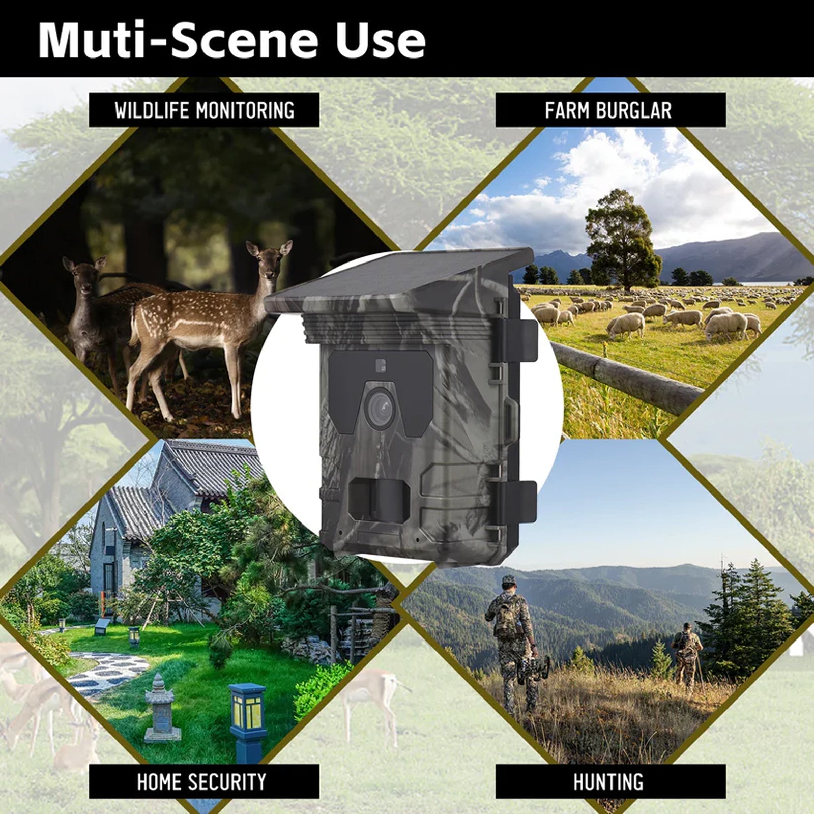 Wildsnap 4K WiFi Solar Trail Camera