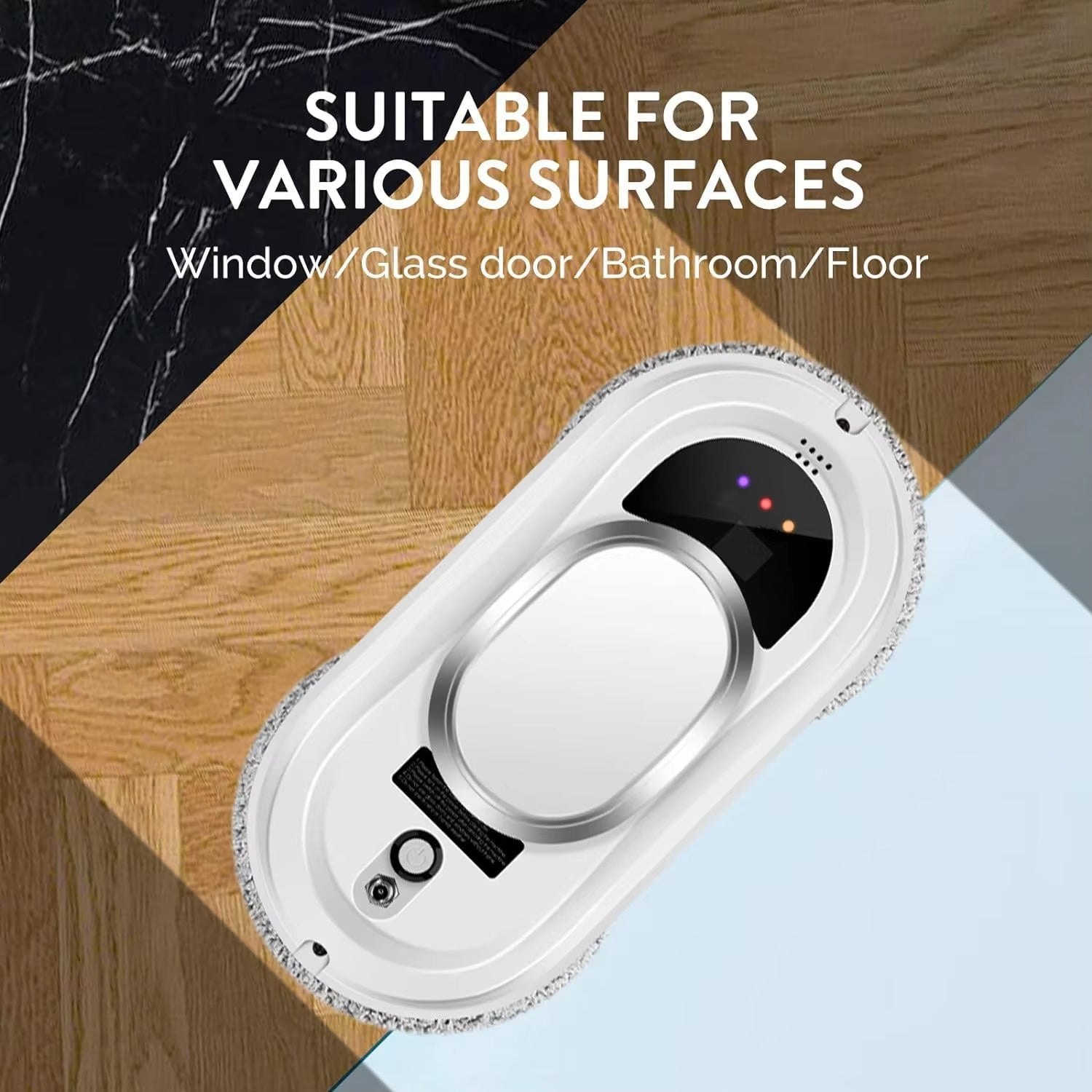 WinoBotto 5600Pa AI-Powered Smart Window Cleaner