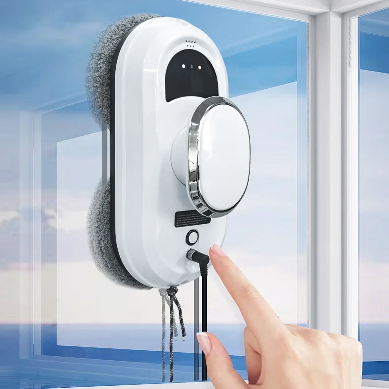 WinoBotto 5600Pa AI-Powered Smart Window Cleaner