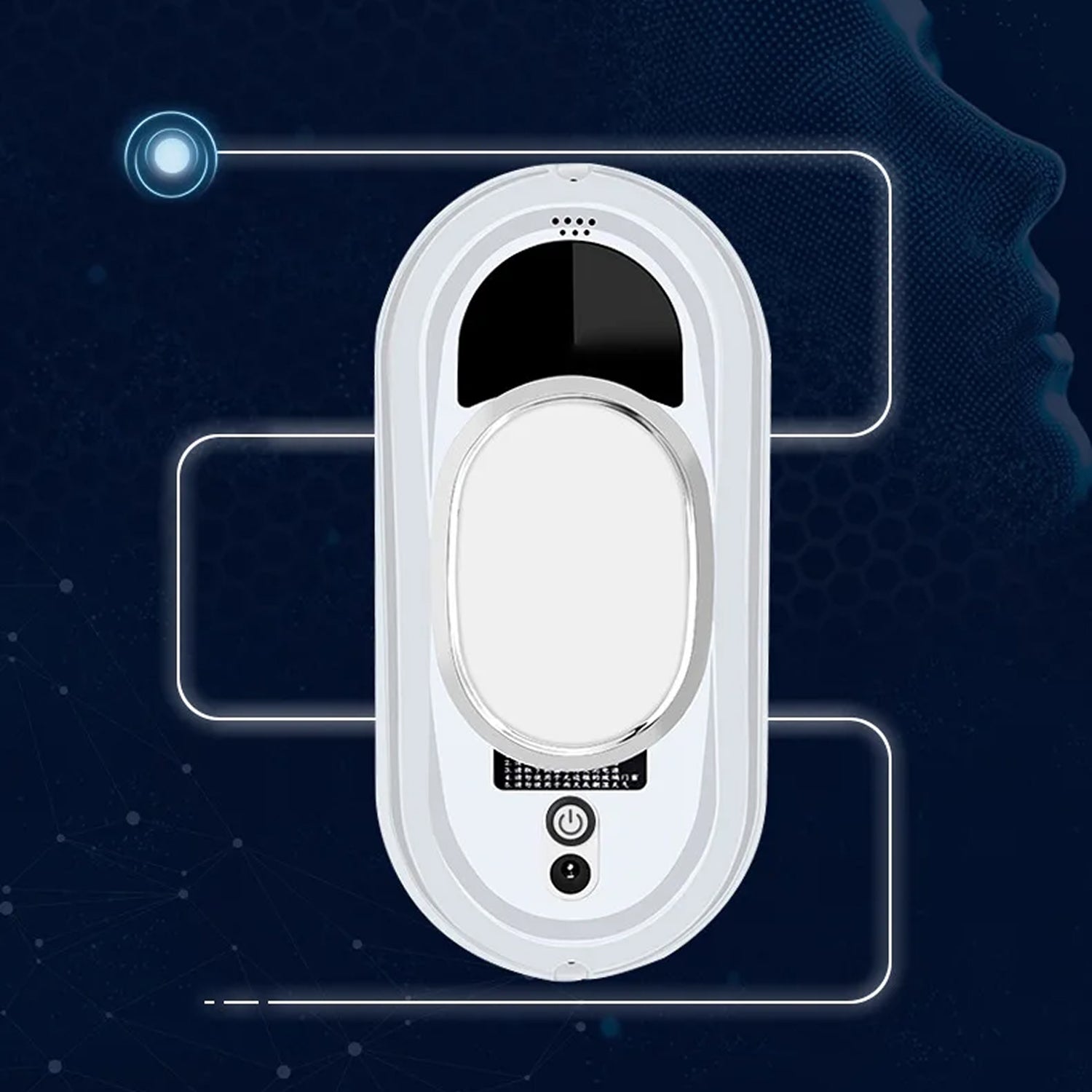 WinoBotto 5600Pa AI-Powered Smart Window Cleaner