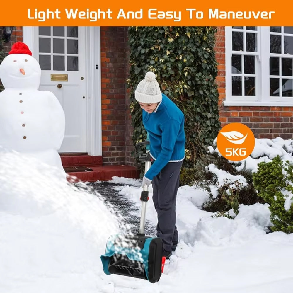 WintFros Cordless Electric Snow Shovel 1000W Brushless Snow Blower