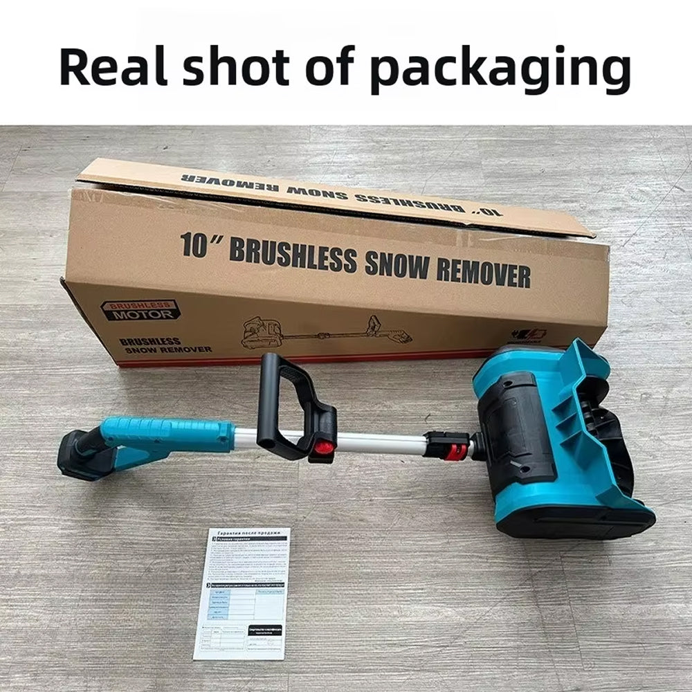 WintFros Cordless Electric Snow Shovel 1000W Brushless Snow Blower