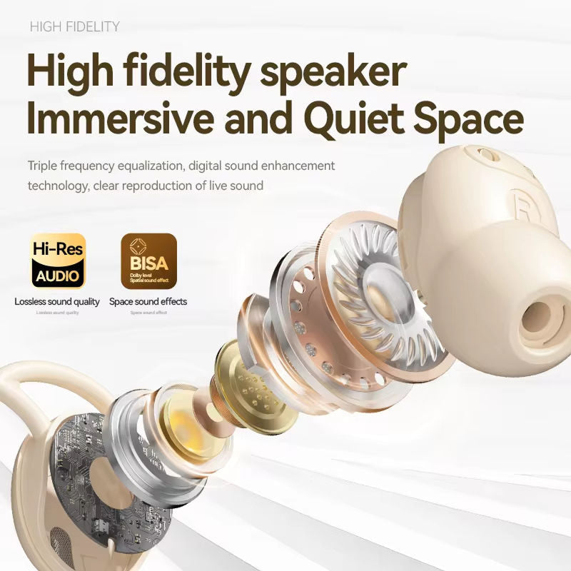 WisRasi Sleep Earbuds - Invisible Bluetooth v5.4