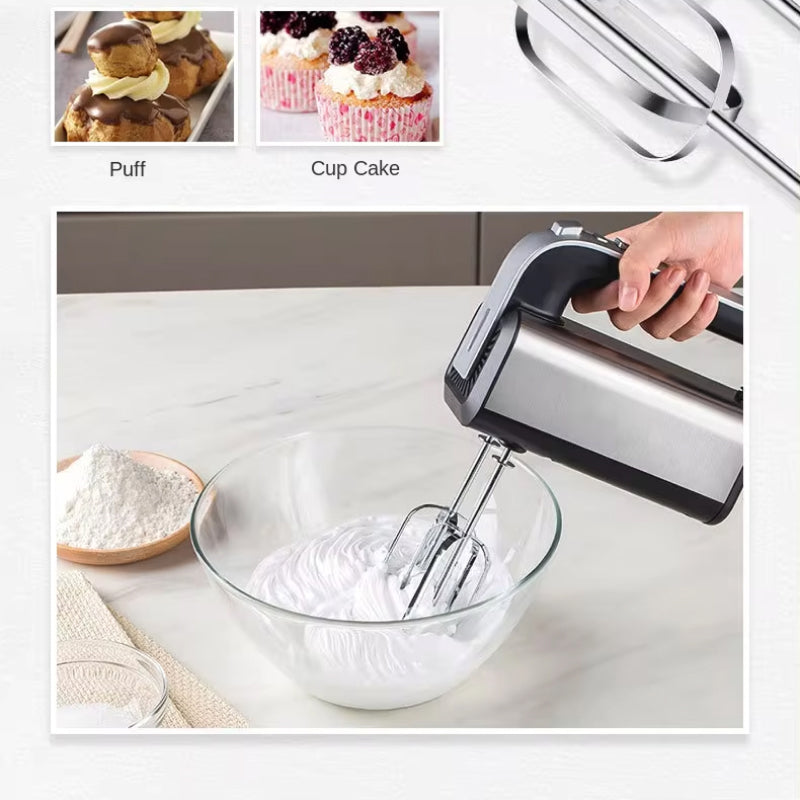 Wizapert 300W Hand Mixer with 5 Speeds and Cyclone Whisking