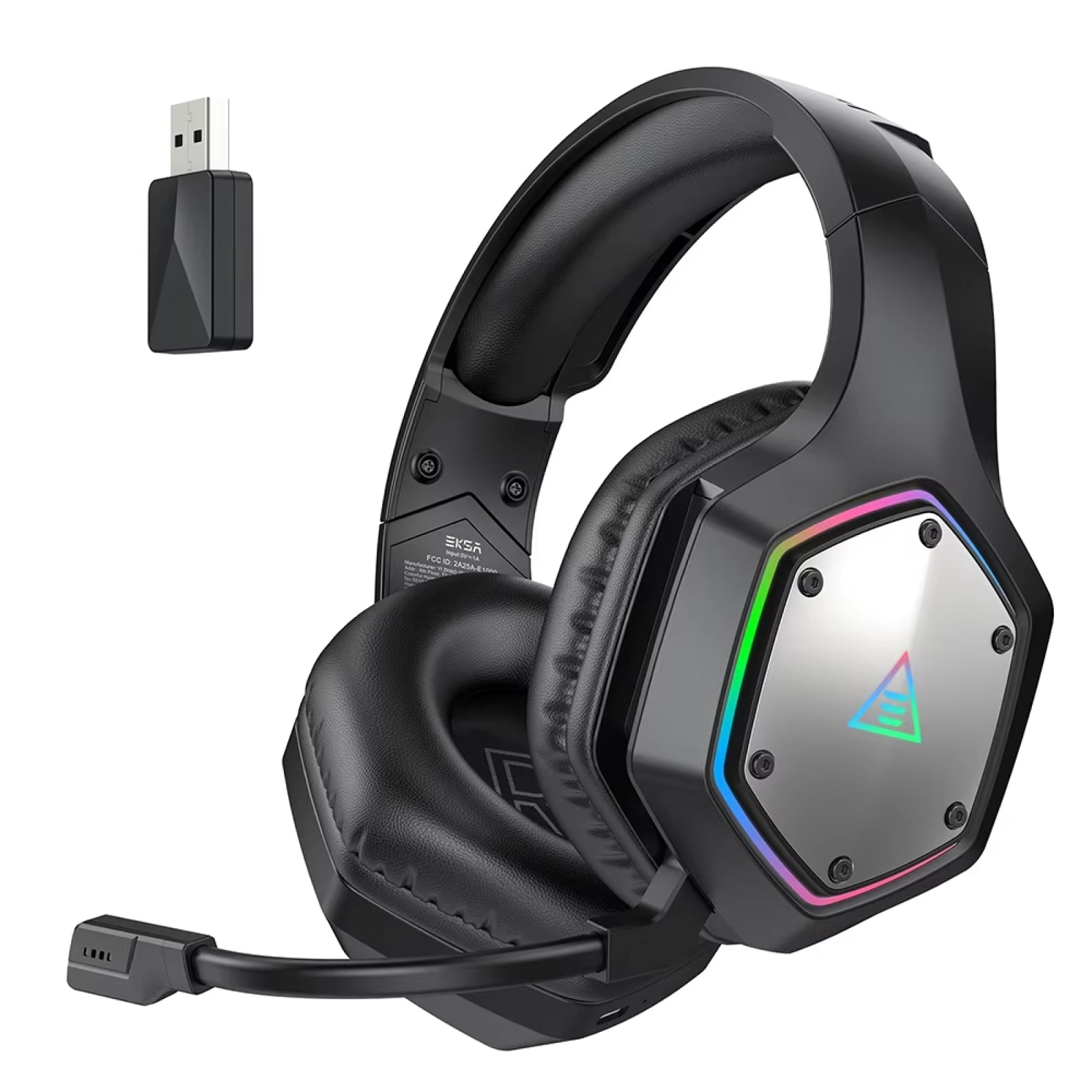 WodenEko Wireless Gaming Headset 7.1 Surround Sound