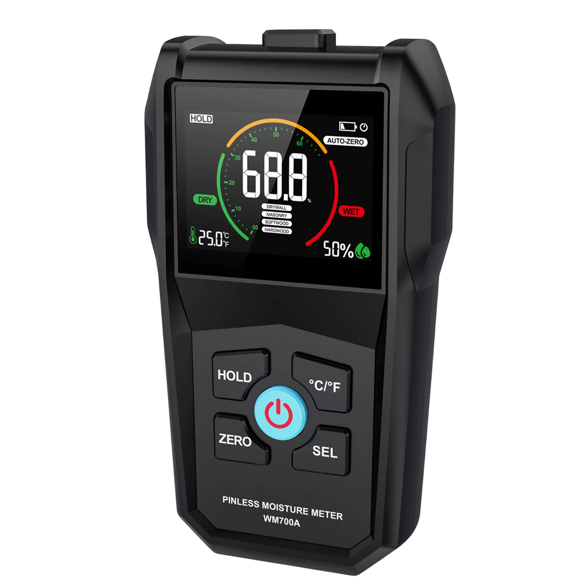 Wudetter Pinless Wood Moisture Meter | Non-Destructive Subsurface Scanner