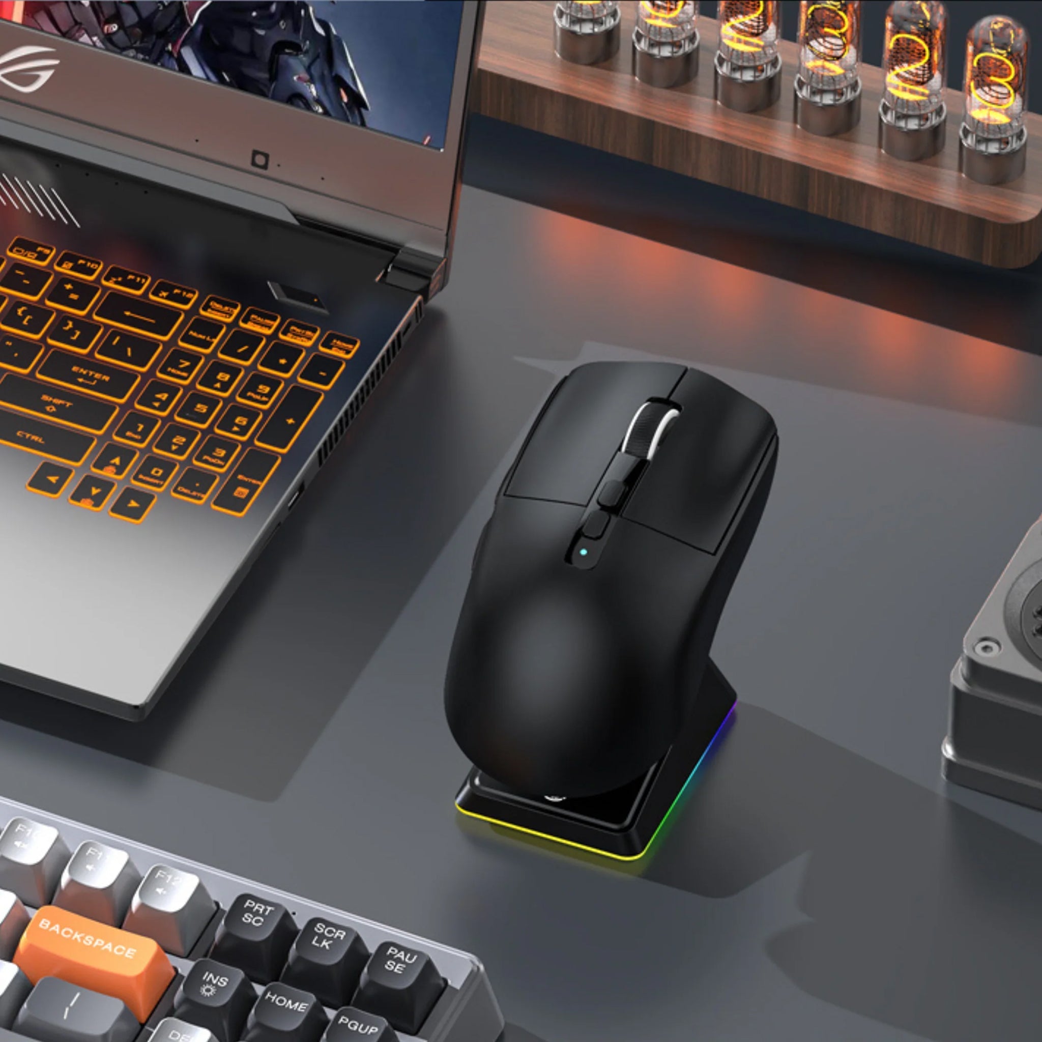 XyloSynq 55g Ultralight Wireless Gaming Mouse - PAW3395 26K DPI