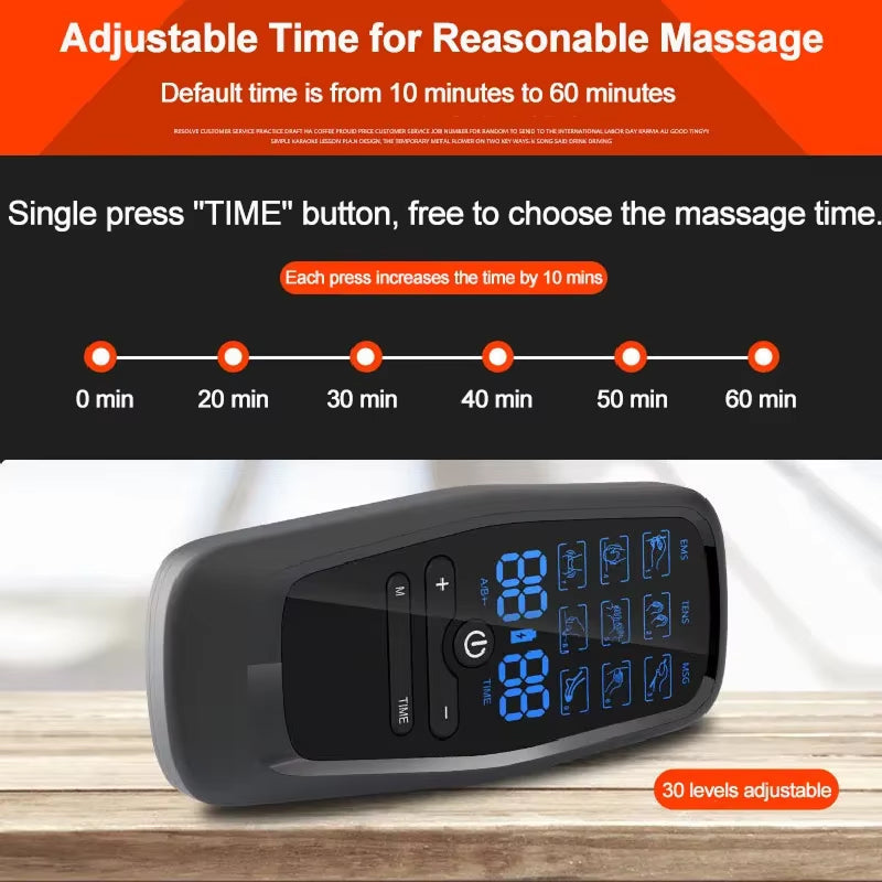 ZaphyTix 2.0 Clinical Grade TENS Unit for Pain Relief