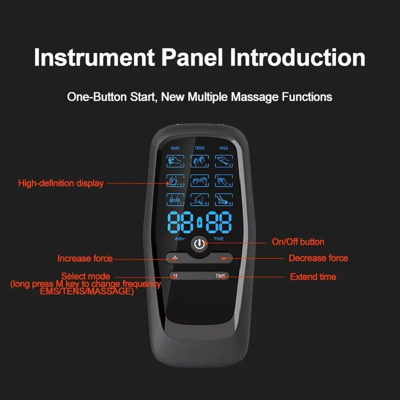 ZaphyTix 2.0 Clinical Grade TENS Unit for Pain Relief