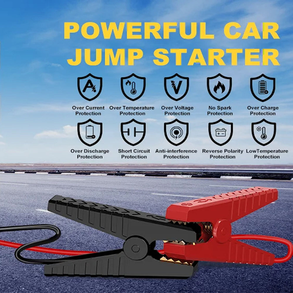 ZapixRev 7000A Portable Car Jump Starter with 150PSI Air Compressor