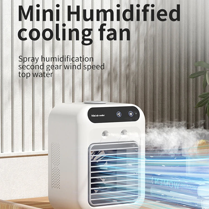 ZensAirex Portable AC with Nano Ice Mist & Silent 20dB Cooling