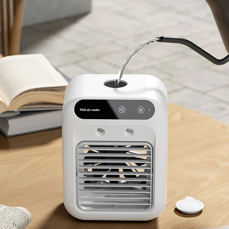 ZensAirex Portable AC with Nano Ice Mist & Silent 20dB Cooling