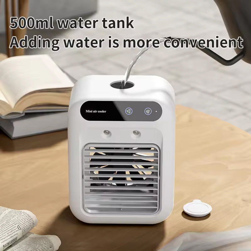 ZensAirex Portable AC with Nano Ice Mist & Silent 20dB Cooling