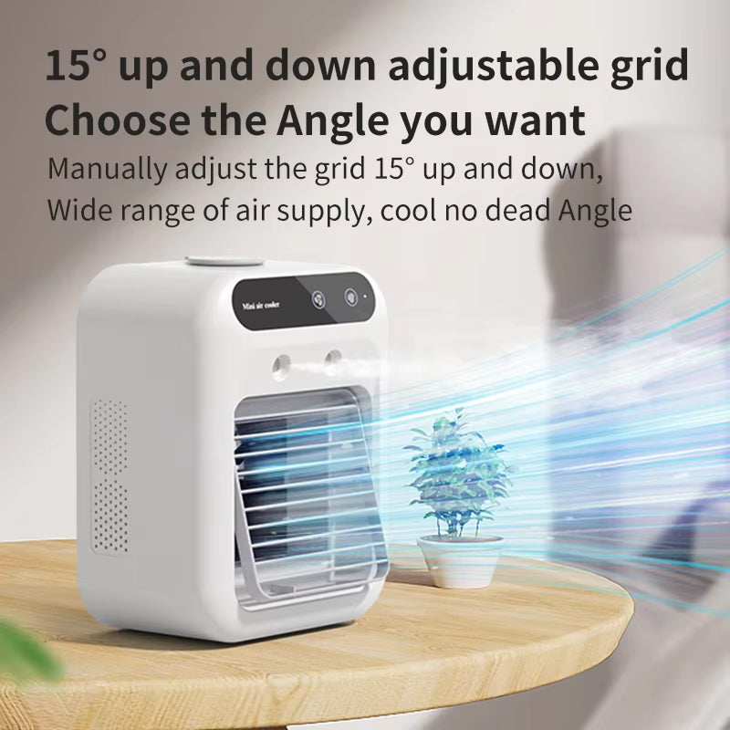 ZensAirex Portable AC with Nano Ice Mist & Silent 20dB Cooling