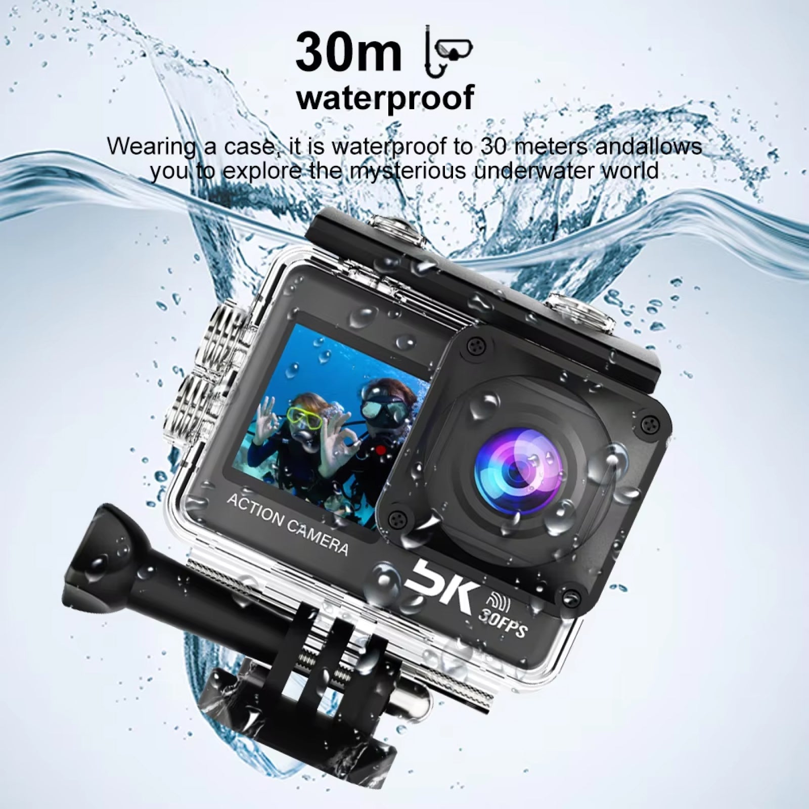 ZinoxCam 5K Ultra-HD Action Camera