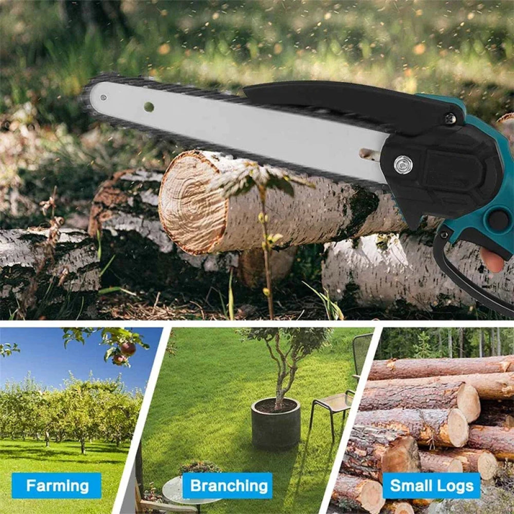 Zizacket 6-Inch Cordless Mini Chainsaw for Tree Trimming
